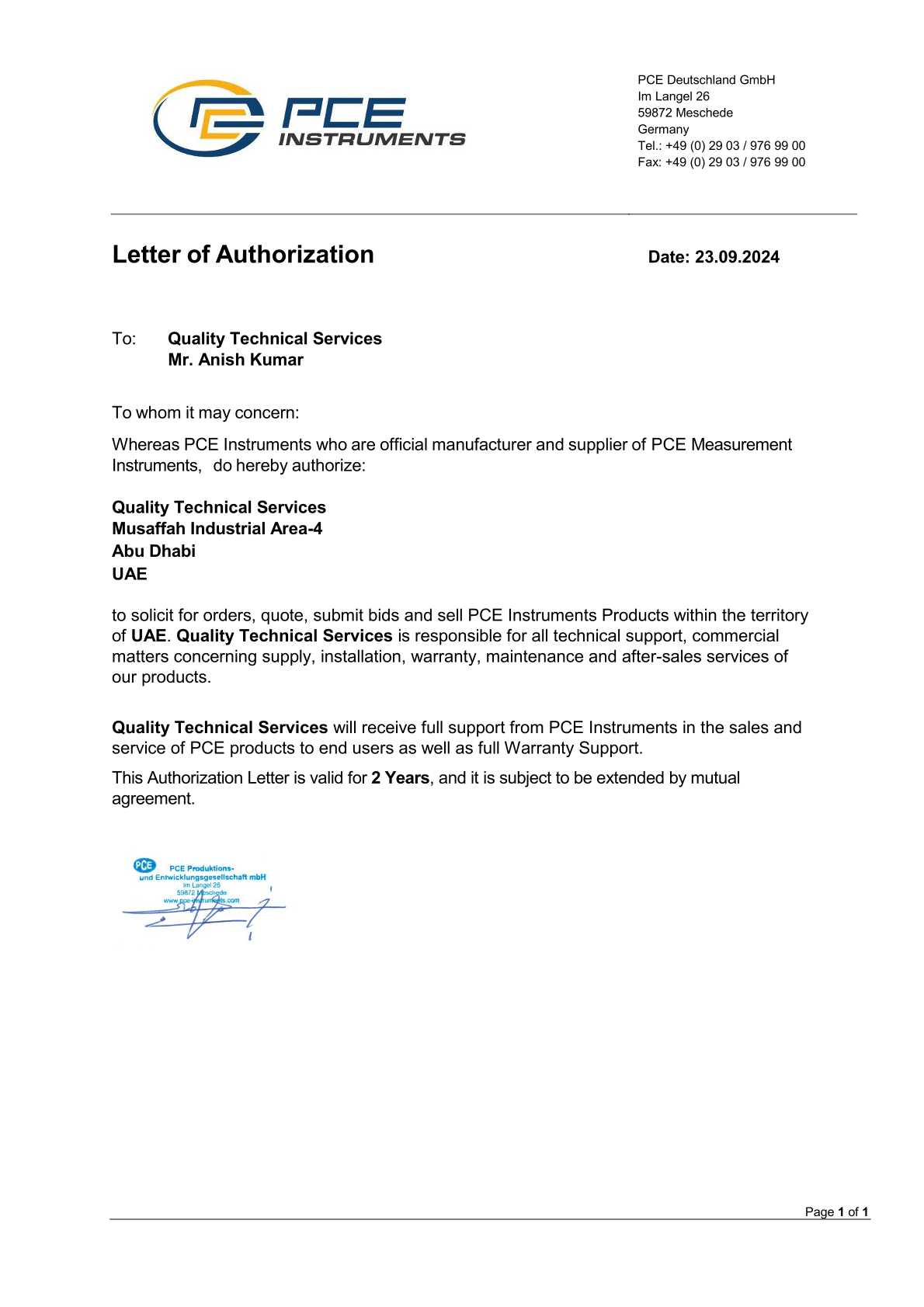 PCE - Authorization letter-min