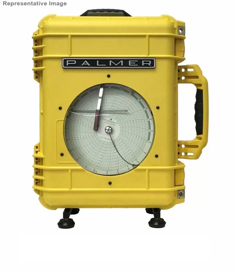 Pelican® Case Pressure Circular Chart Recorders, 8 inch and 12 inch
